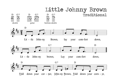 Little Johnny Brown (arr. M. Ryan Taylor)