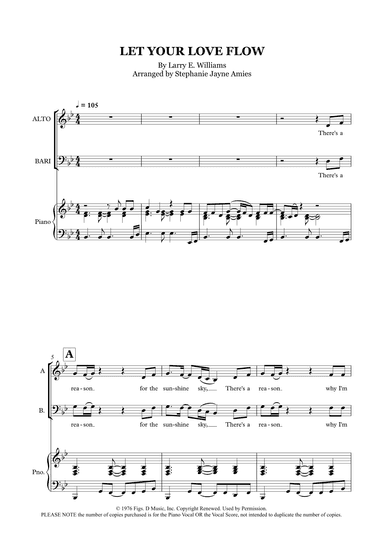 Let Your Love Flow (arr. Stephanie Jayne Amies)