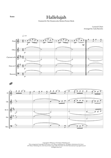 Hallelujah (arr. Cadu Barcelos)