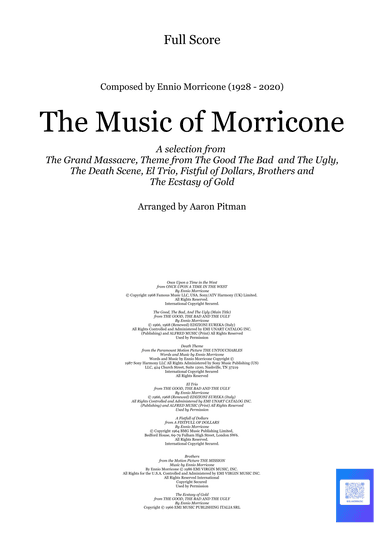 The Good, The Bad And The Ugly (main Title) (arr. Aaron Pitman)