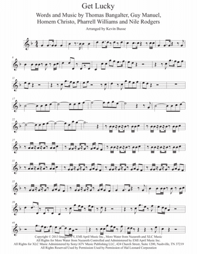 Get Lucky (arr. Kevin Busse)