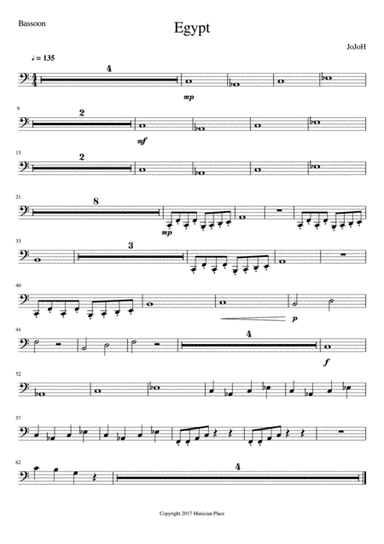 Egypt - Bassoon