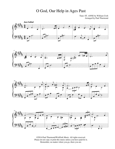 O God, Our Help in Ages Past (arr. Paul Thurmond)