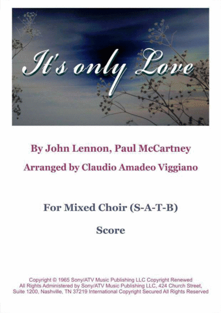 It's Only Love (arr. Claudio Amadeo Viggiano)