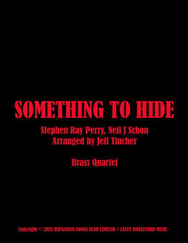 Somethin To Hide (arr. Jeff Tincher)