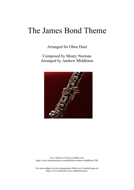 James Bond Theme (arr. Andrew Middleton)