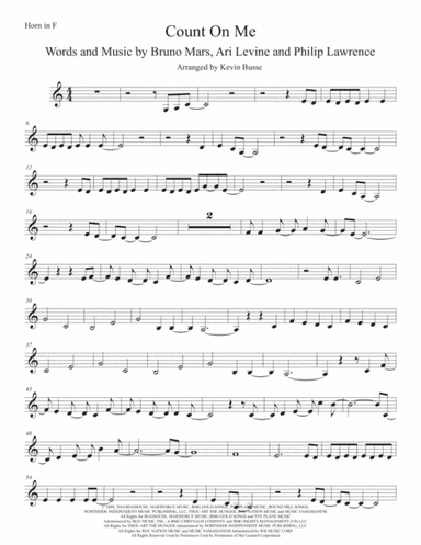 Count On Me (arr. Kevin Busse)