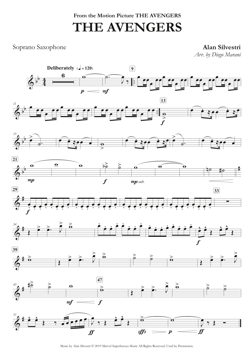 Avengers: Endgame (arr. Diego Marani)
