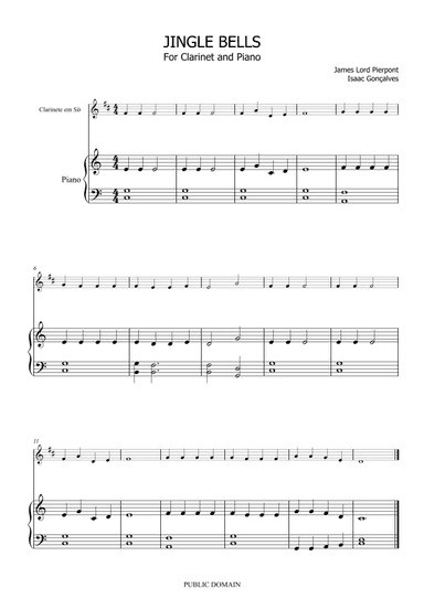 Jingle Bells (arr. Isaac Gonçalves)