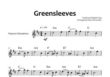 Greensleeves (arr. Glauco Fernandes)