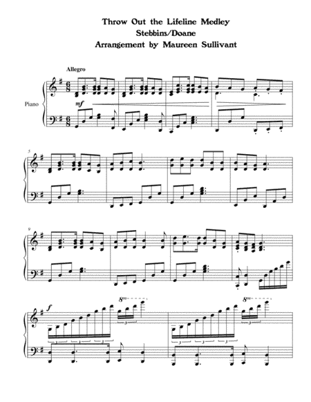 Throw Out the Lifeline Medley (arr. Maureen Sullivant)