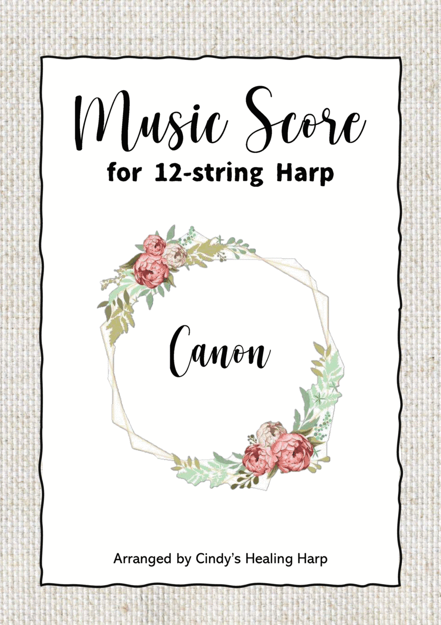 Canon (in F for 12-string Harp) (arr. Cindy's Healing Harp)