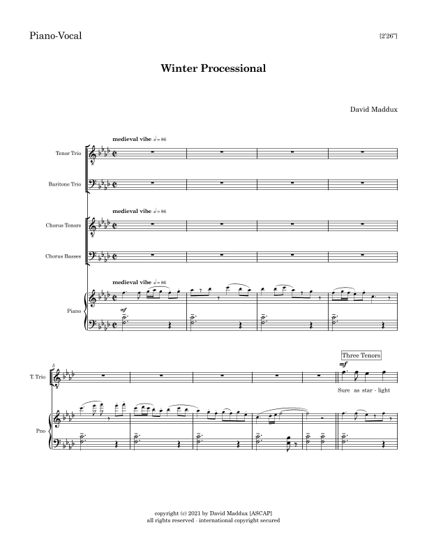 Winter Processional