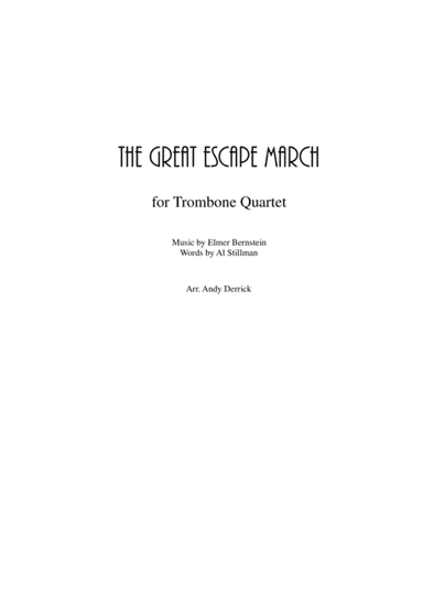 The Great Escape March (arr. Andy Derrick)