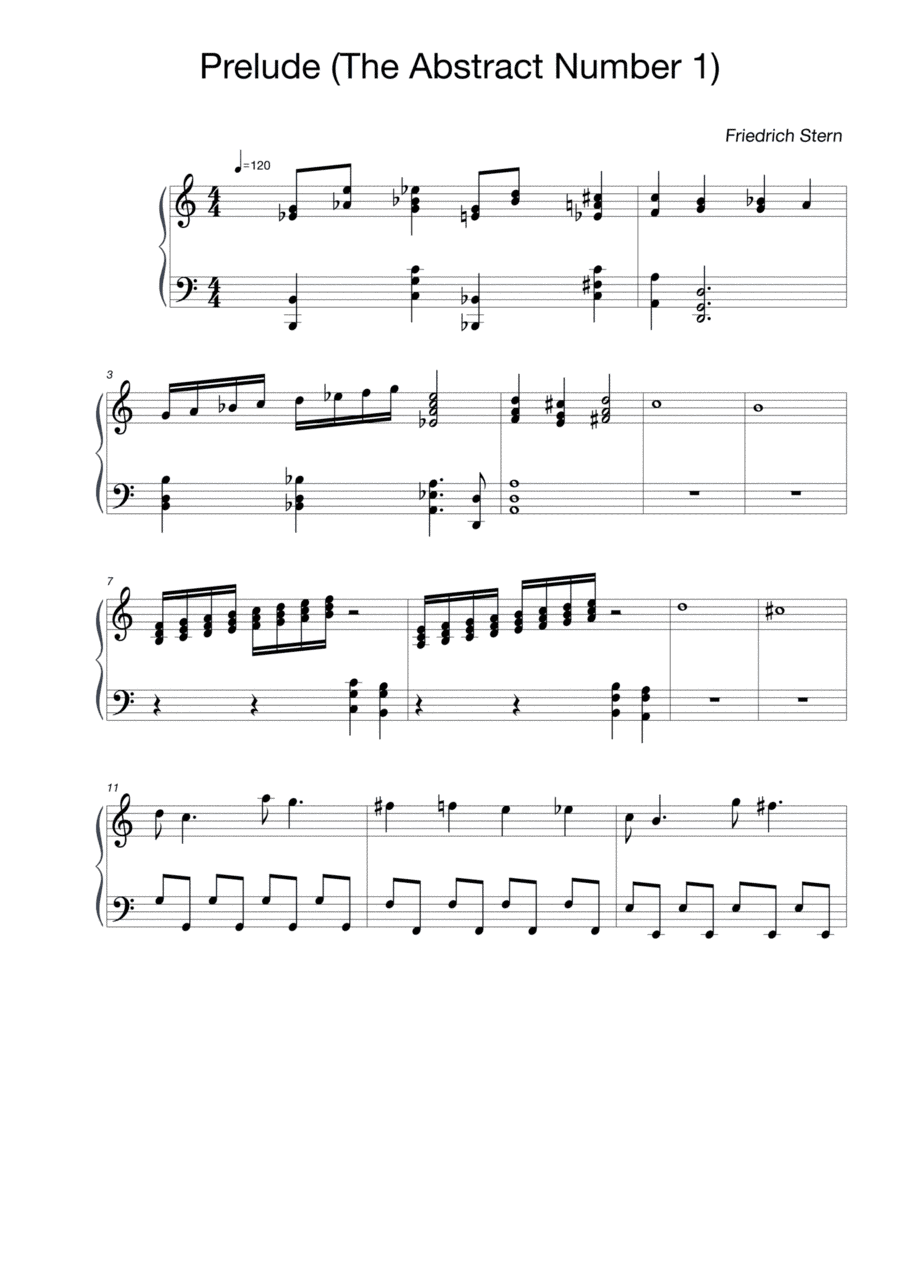 Prelude (The Abstract Number 1)