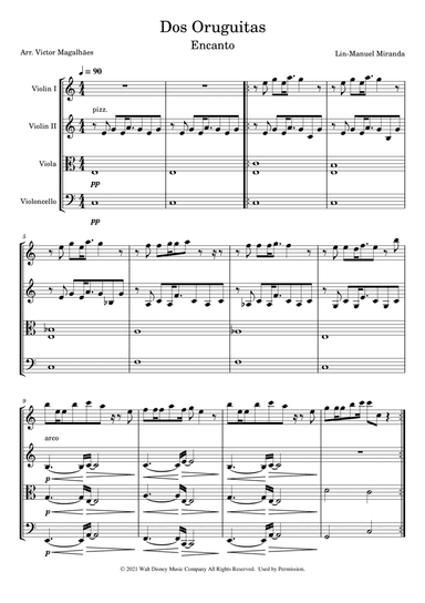 Dos Oruguitas (arr. Victor Magalhães)
