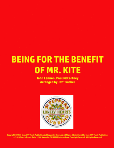 Being For The Benefit Of Mr. Kite (arr. Jeff Tincher)