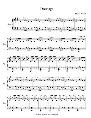 Dressage (for the harp)