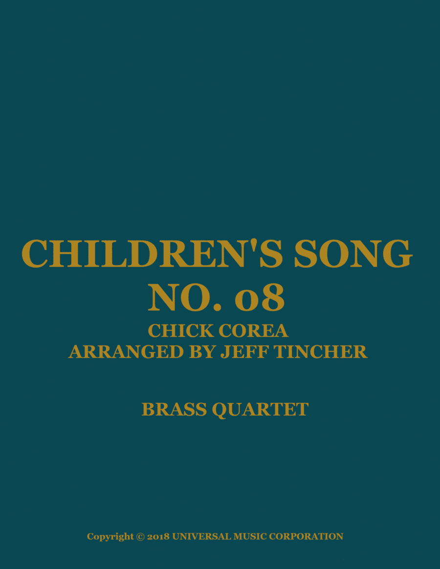 Children's Song No. 8 (arr. Jeff Tincher)