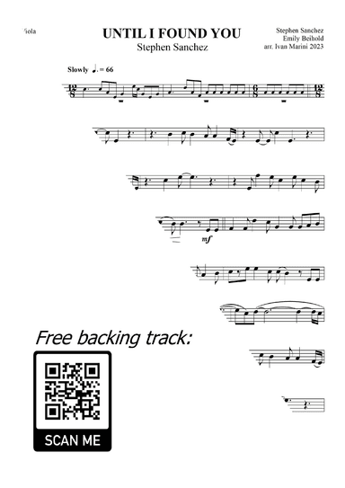 Until I Found You (arr. Ivan Marini)