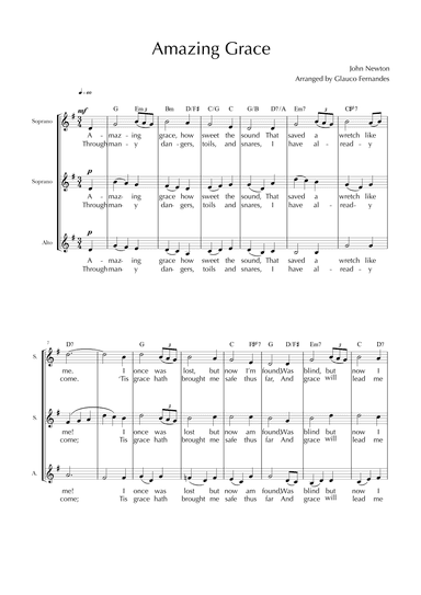 Amazing Grace (arr. Glauco Fernandes)