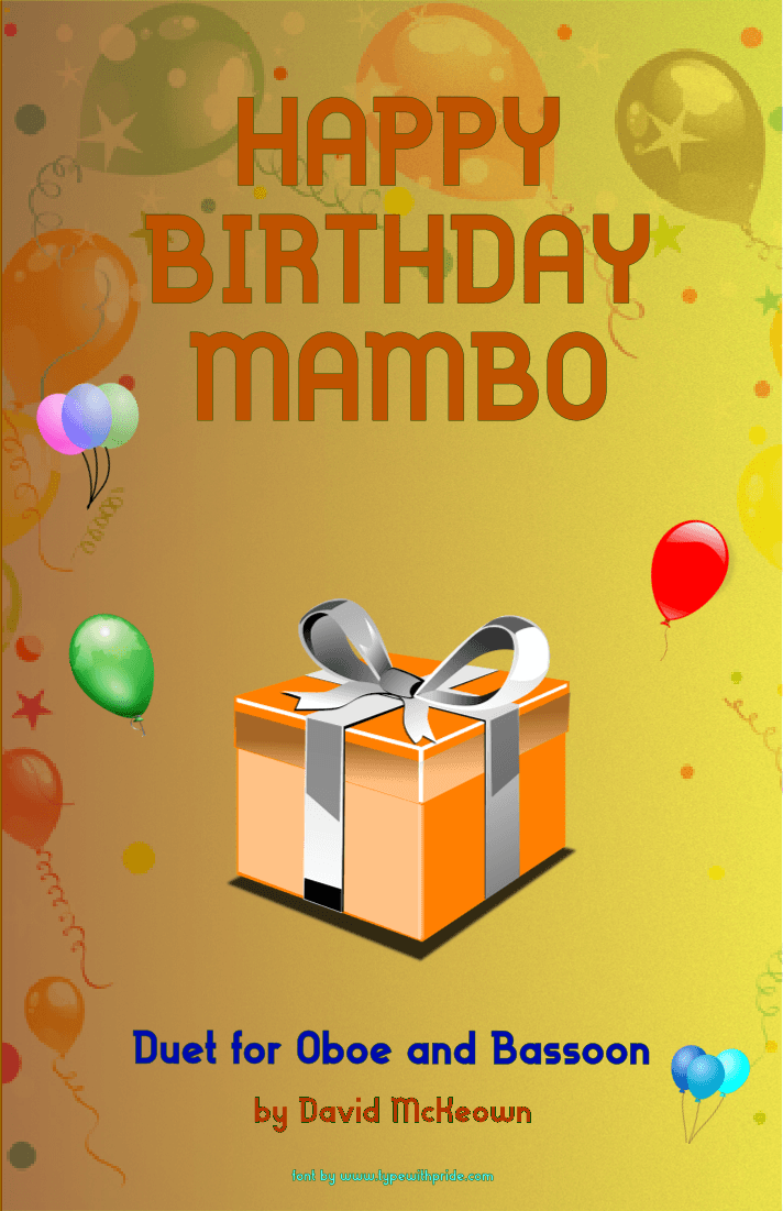 Happy Birthday Mambo, for Oboe and Bassoon Duet (arr. David McKeown)