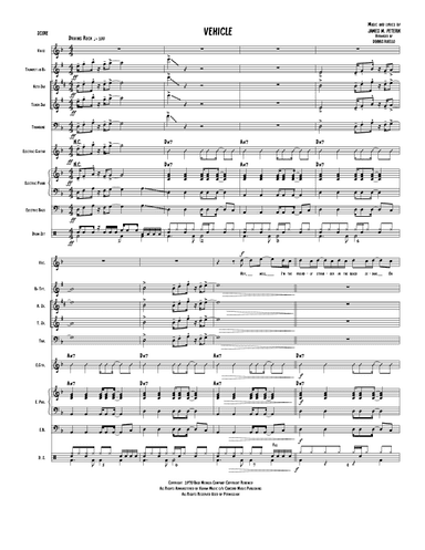 Vehicle (arr. Dennis Ruello)
