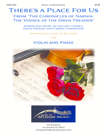 There's A Place For Us (arr. Gary D. Belshaw (ASCAP))