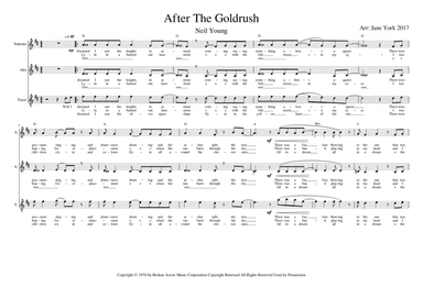 After The Gold Rush (arr. Jane York)