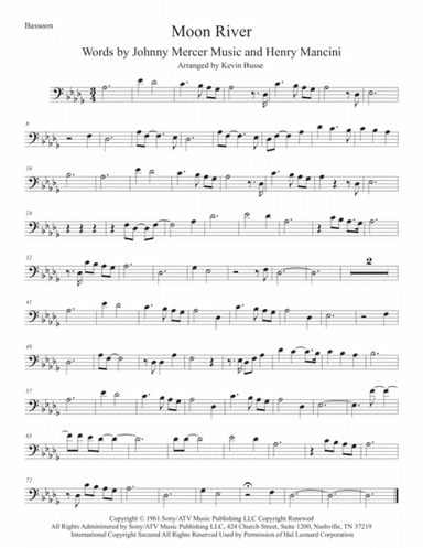 Moon River (arr. Kevin Busse)