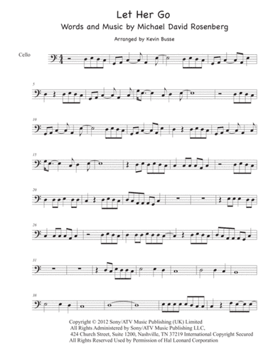 Let Her Go (arr. Kevin Busse)