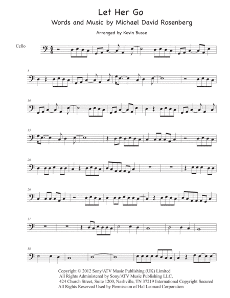 Let Her Go (arr. Kevin Busse)