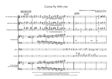 Come Fly With Me (arr. Matt Amy)