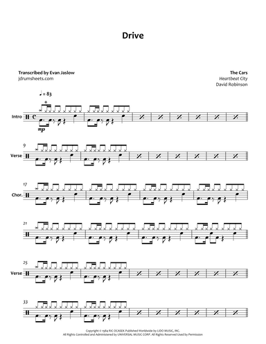 Drive (arr. Evan Aria Serenity)