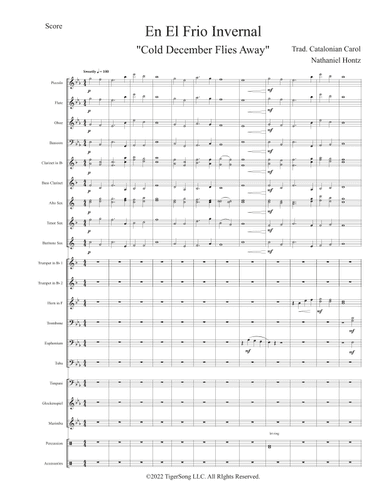 En El Frio Invernal (Christmas Fantasy for Concert Band) (arr. Nathaniel Hontz)