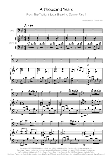 A Thousand Years (arr. Ygor Nunes)