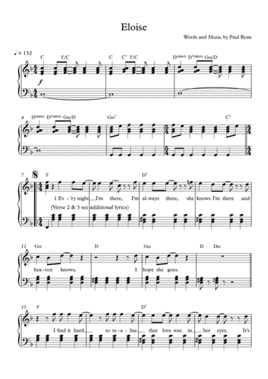 Eloise (arr. Mayan Baken)