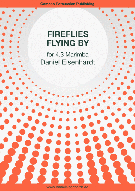 Fireflies flying by (4.3 octave Marimba with opt. Cajon/Drums accompaniment, 4 minutes)