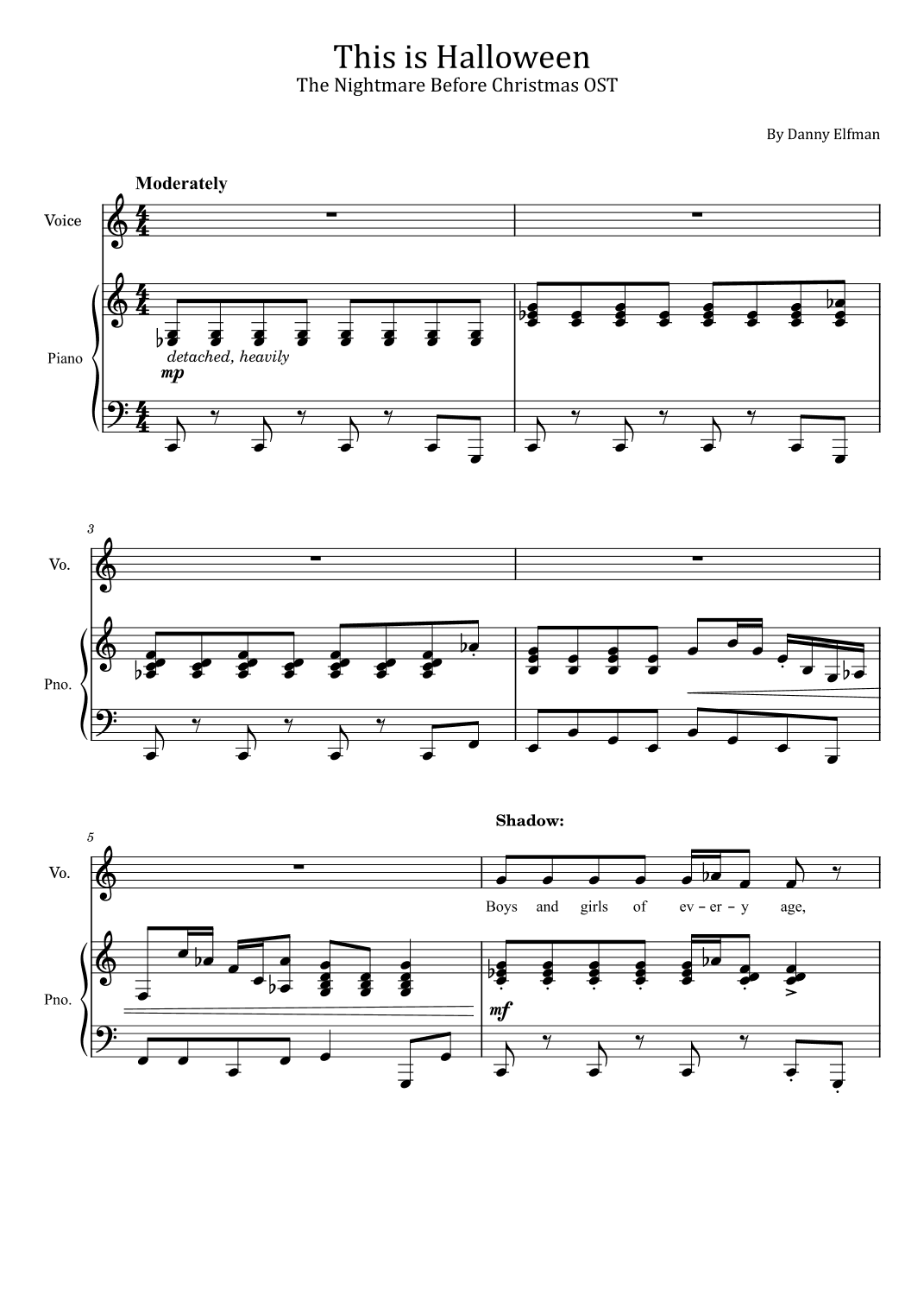 This Is Halloween (arr. poon)