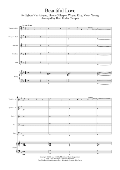Beautiful Love (arr. Davi Rocha Campos)