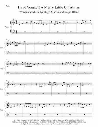 Have Yourself A Merry Little Christmas  from MEET ME IN ST. LOUIS (arr. Kevin Busse)
