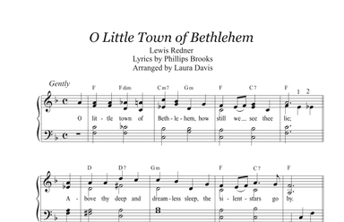 O Little Town of Bethlehem (arr. Laura Davis)