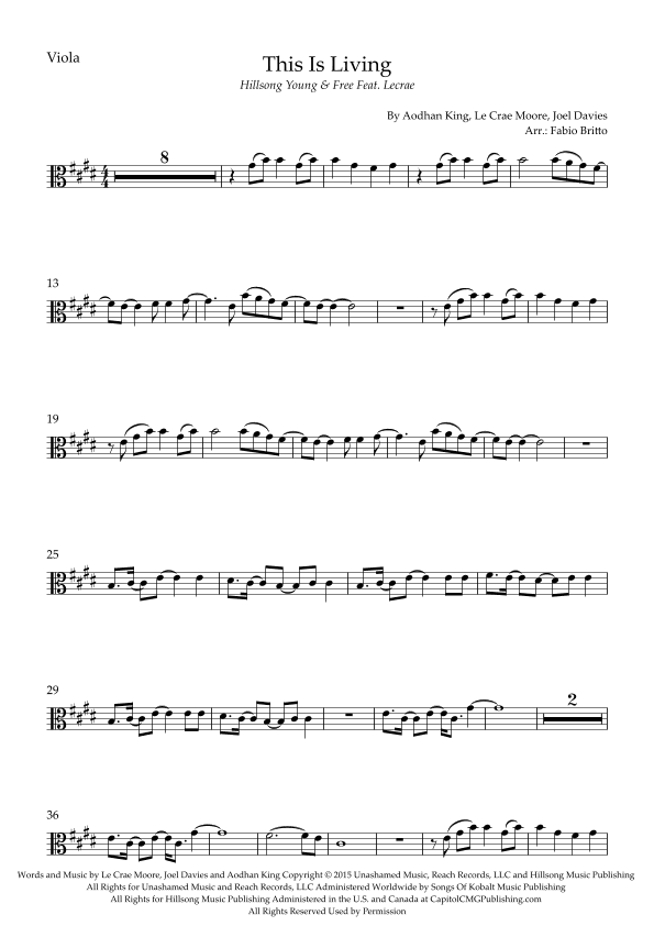 This Is Living (arr. Fabio Britto)
