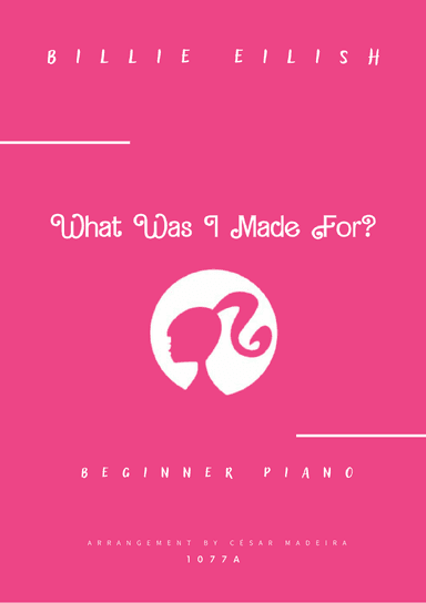 What Was I Made For? (arr. César Madeira)