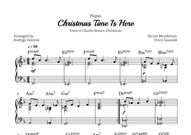 Christmas Time Is Here (arr. Rodrigo Faleiros)