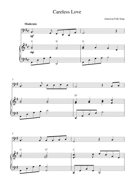 Careless Love (arr. Kaiserin Rebecca)