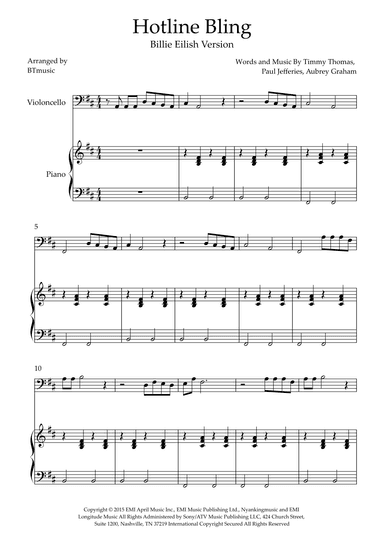 Hotline Bling (arr. BTmusic)