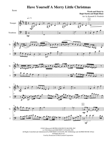 Have Yourself A Merry Little Christmas  from MEET ME IN ST. LOUIS (arr. Kenneth D. Friedrich)