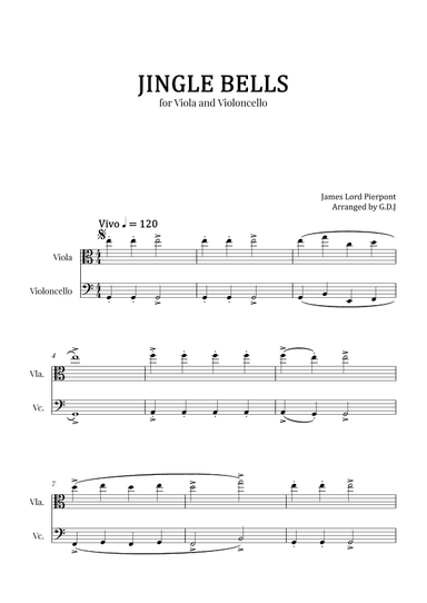 Jingle Bells (arr. GDJ)