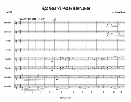 God Rest Ye Merry Gentlemen (2020) (arr. Logan Moore)